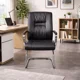 thumbnail image 2 of Silla Ejecutiva de Escritorio en Eco Cuero Negra Ergonómica para Oficina y Gerencial Profesional, 2 of 3