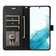 thumbnail image 5 of FOXDOCK Funda tipo Cartera para Samsung Galaxy S22 Plus – Cubierta de Cuero PU con Múltiples Ranuras, Bolsillo para Efectivo y Correa de Muñeca, 5 of 6