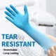 thumbnail image 2 of Guantes de examen de nitrilo Medguy, 4,5 mil, 100 unidades, azules, XL, 2 of 9