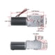 thumbnail image 2 of Motor de engranaje helicoidal DC BRINGSMART 12 V 12 rpm 70 kg.cm de alto par, 2 of 8