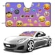 thumbnail image 1 of Emoji Parasol para Parabrisas Delantero Protector Plegable, Visera Solar para Auto Bloquea Rayos UV Mantiene tu Vehículo Fresco 130cm*70cm, 1 of 6