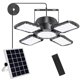thumbnail image 1 of Luz solar para cobertizo Auzev de 176 LED con 5 cabezales y sensor de movimiento, 1 of 7