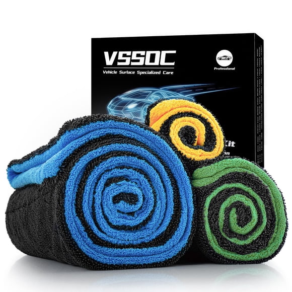 Paquete de 3 Toallas VSSOC de Microfibra 122 × 61 cm