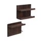 thumbnail image 2 of Estantes De Pared Para Baño, Estantes Flotantes Ligeros Modernos Duraderos Para Cafetería, 2 of 5