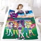 thumbnail image 5 of Equestria Girls anti-pilling, suave, ligera, esponjosa y acogedora de lujo para hogar y cocina – Perfecta para niños y adultos,130X150cm, 5 of 6