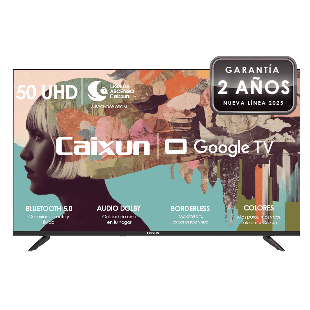 Caixun - Smart Tv 50" 4k Uhd Google Tv C50v1ug