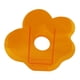 thumbnail image 2 of Florero Transparente De Acrílico Moderno Florero Floral Elegante Contemporáneo Para Sala De Estar Naranja, 2 of 3
