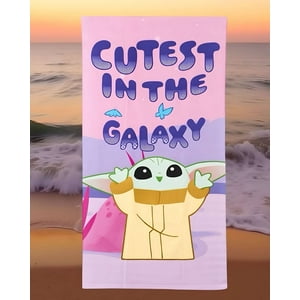 Mashini - Toalla Playera Microfibra Baby Yoda