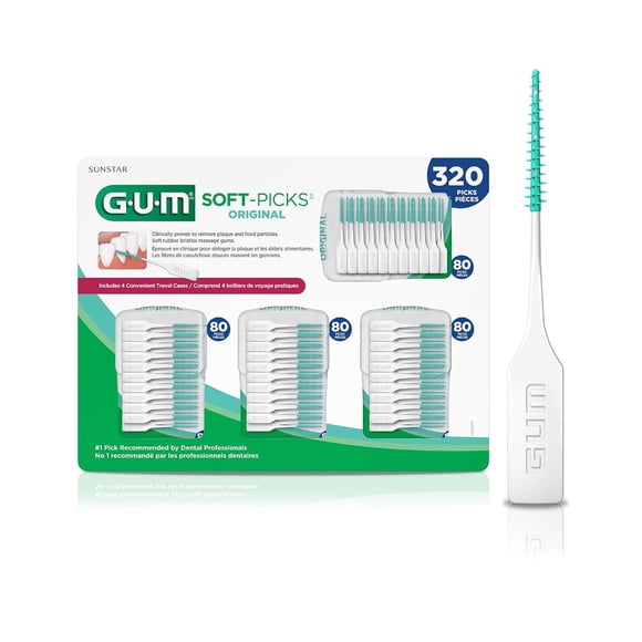 GUM SoftPicks Original, palillos interdentales, 320 unidades