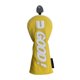 thumbnail image 5 of Fundas Para Cabezas De Palos De Golf Protección Pu Funda Protectora Duradera Cubierta De Madera Número 5 Amarillo, 5 of 5