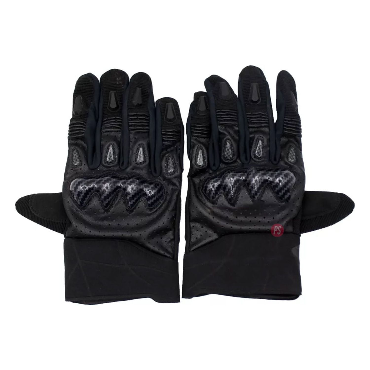 Puntostore - Guantes De Cuero Para Moto Transpirables - Ps