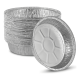 thumbnail image 2 of 100 envase aluminio redondo desechable 14cm con tapa carton, 2 of 3