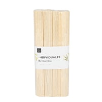 Homewell - Individual De Bambú Beige 4 Unidades 40X30Cm