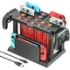 thumbnail image 1 of Estación organizadora de juegos Switch con cargador de mandos, base de carga para Nintendo Switch/OLED Joycons Kit de almacenamiento de accesorios-negro, 1 of 6