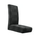 thumbnail image 5 of Funda de Asiento Decorativa, Impermeable, Elástica, Fundas Antideslizantes para Silla, Fundas para Silla para Banquete, Boda, Hotel, negro y gris, 5 of 5