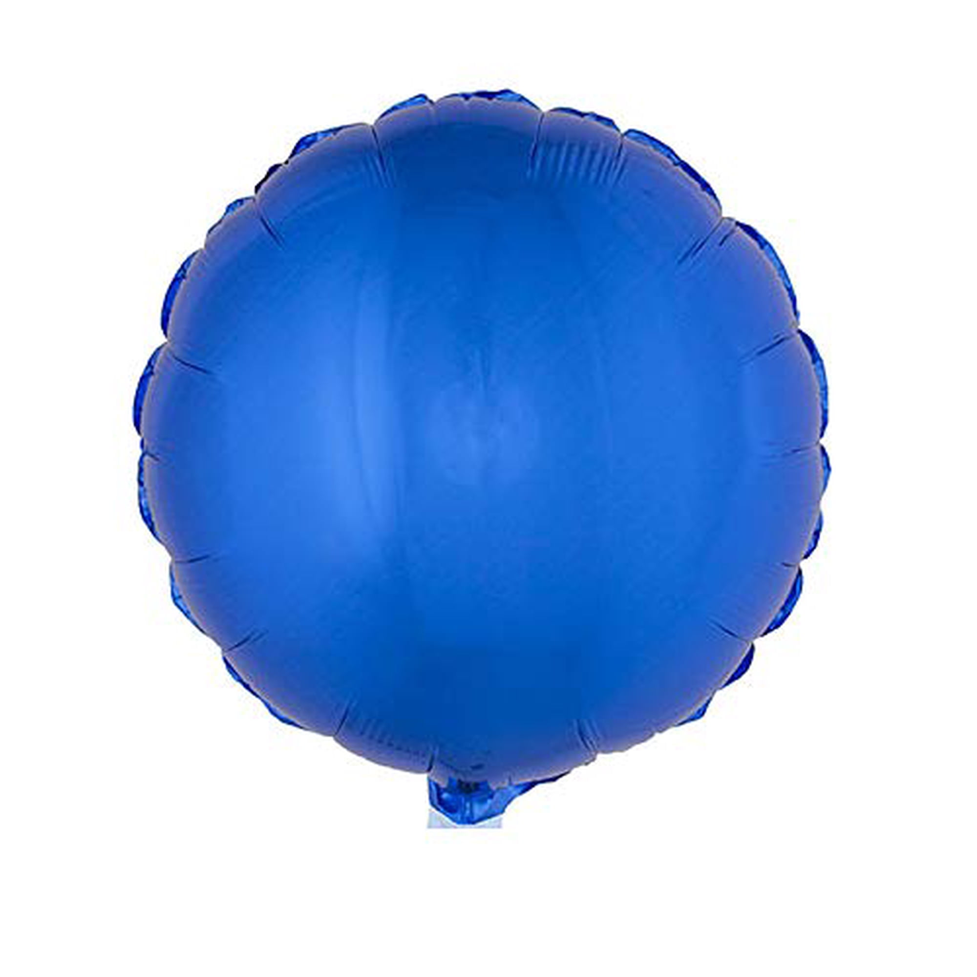 Vegaoo - Globo De Aluminio Circular, 45 X 45 Cm, Color Azul