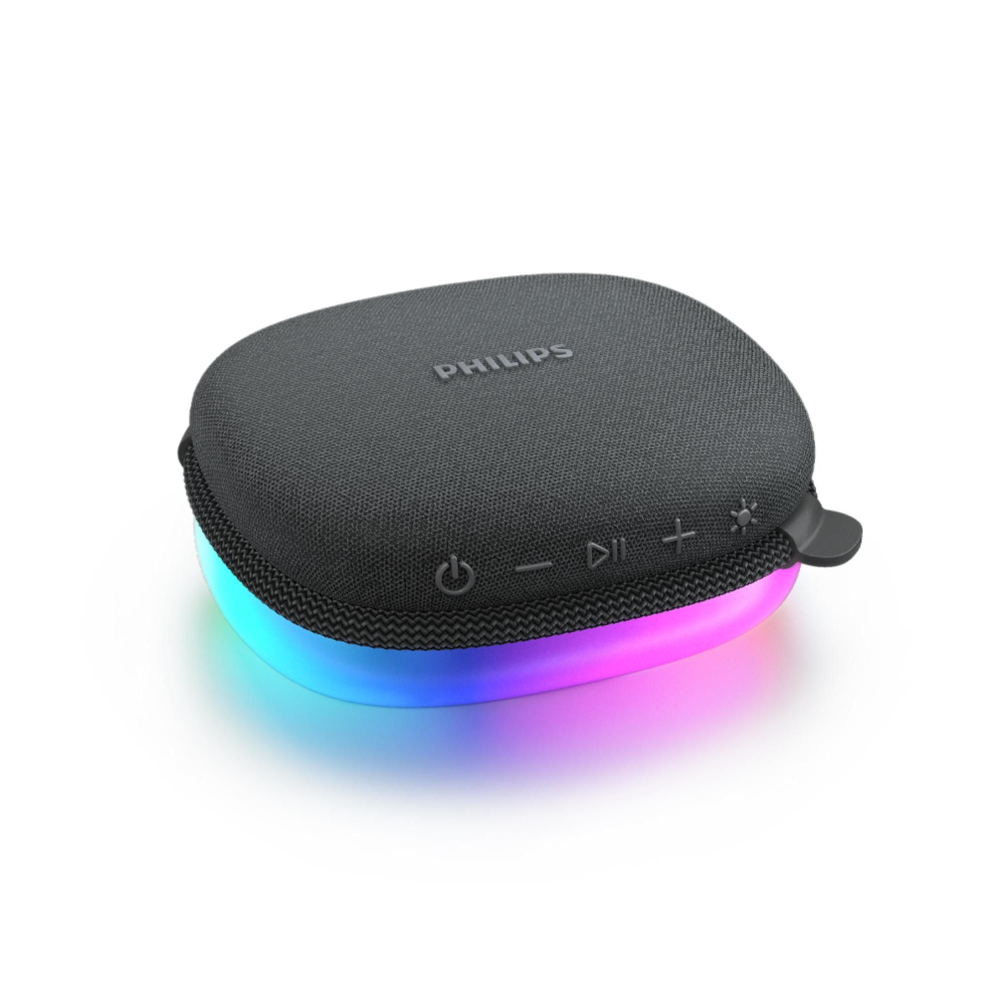 Philips - Parlante Bluetooth Con Luces Tas2307Bk Negro