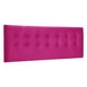 thumbnail image 2 of Respaldo Botone Felpa 1.5 Plaza Fucsia, 2 of 5