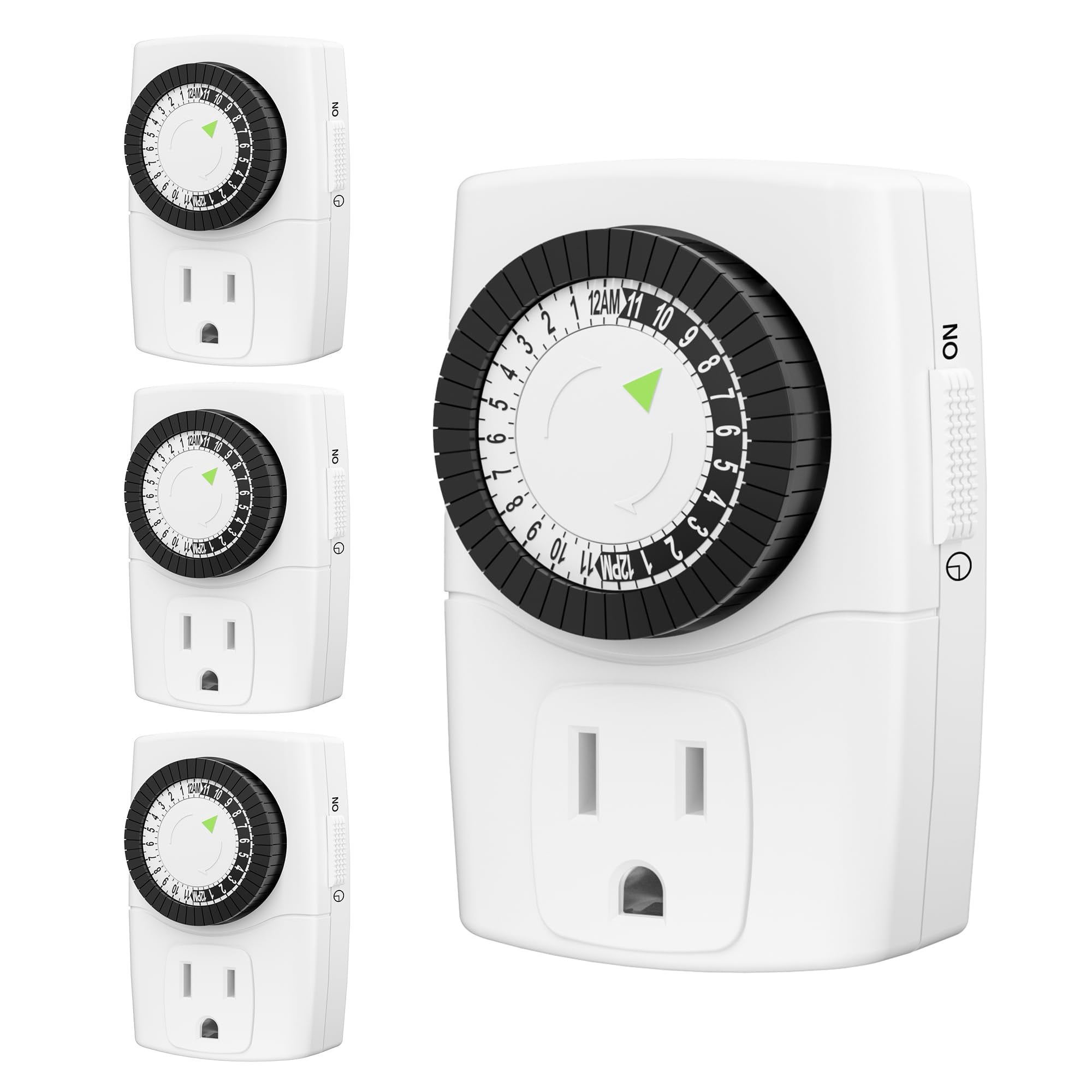 Minitemporizador Con Salida Mecánica De 24 Horas Para Interiores Bn-link Bnd-60/u47