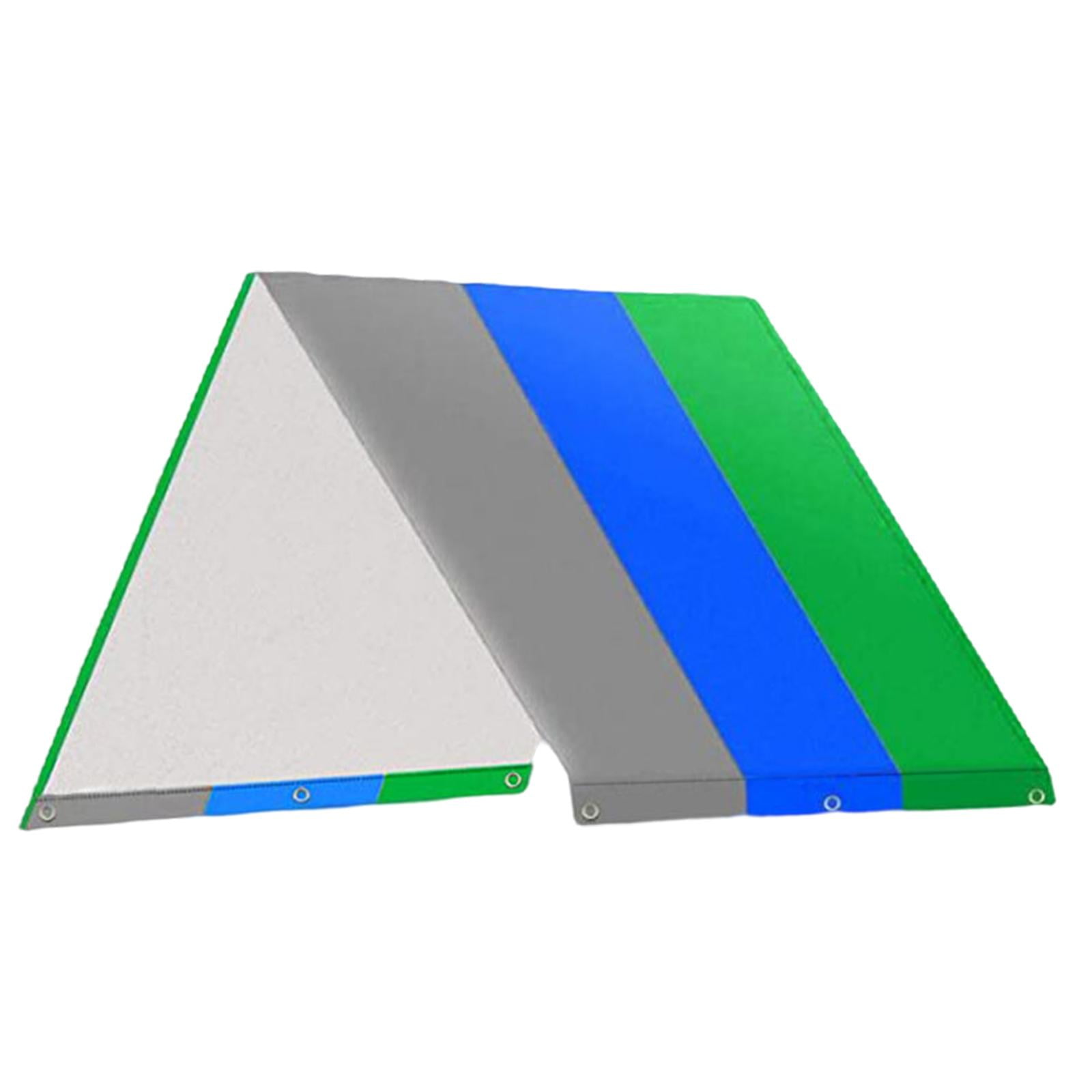 Ioensy - Juego De Columpios Impermeables Reemplazo De Lona Techo Tienda Sombrilla Verde Azul Gris