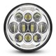 thumbnail image 1 of Faro LX-LIGHT LED Redondo 15 cm 80 W Aprobado DOT Plateado, 1 of 7