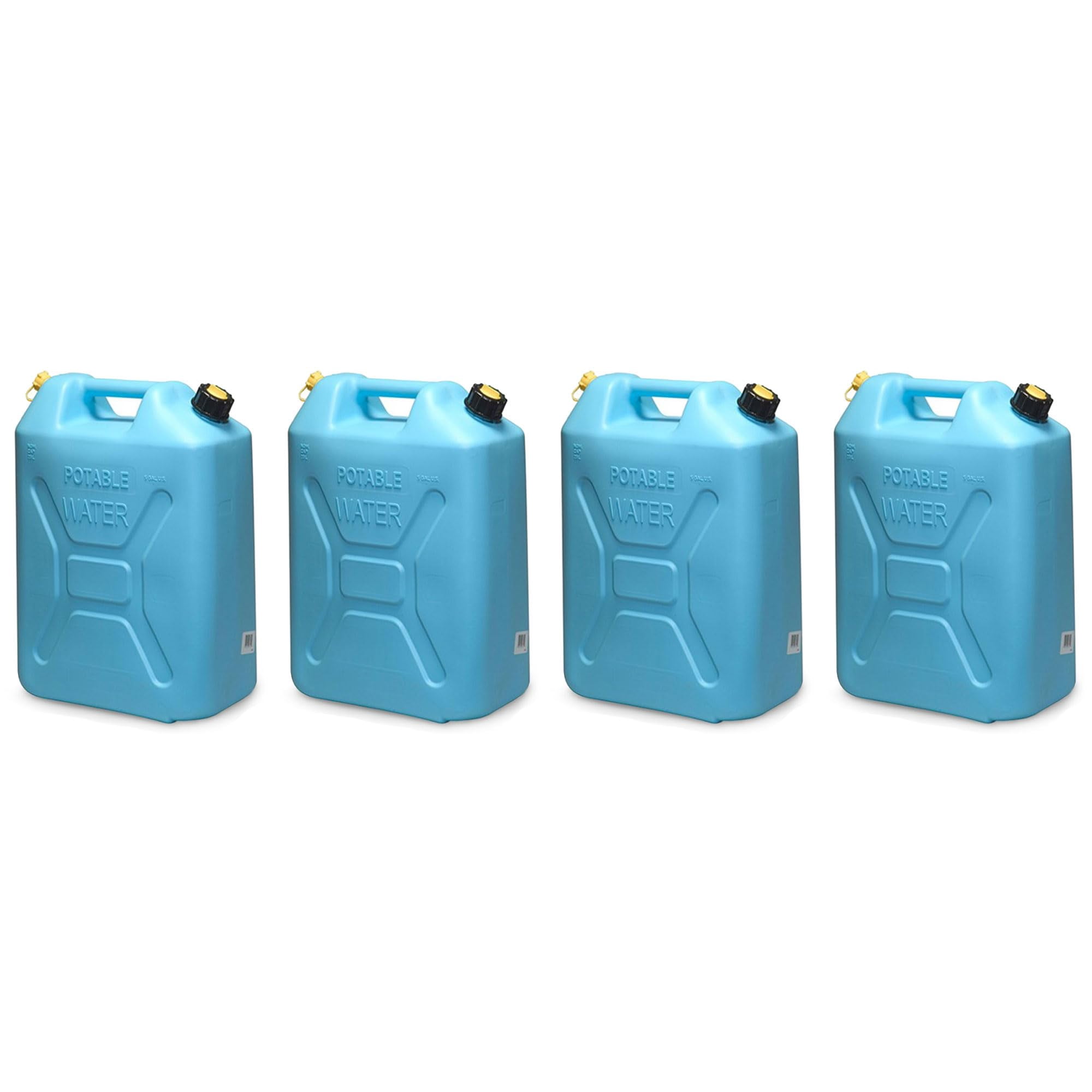 Scepter - Cántaro De Agua Portátil De Grado Alimenticio 20l/5 Galones Azul