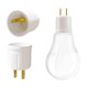 thumbnail image 3 of Adaptador de Enchufe eRqILUJI E26/E27 (Pack de 6), 3 of 7