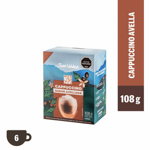 Mixes Café Juan Valdez Cappuccino Avellana