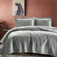 thumbnail image 5 of Quilt Liso Velvet Paris Gris Perla Superking, 5 of 5