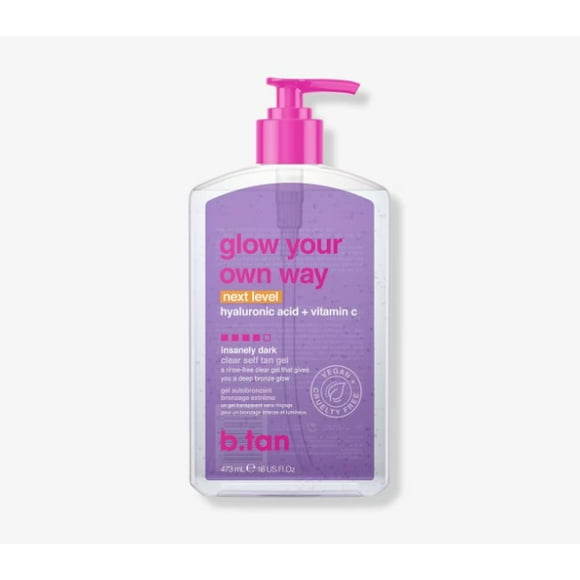 B.tan Autobronceante En Gel Glow Your Own Way - Next Level 473ml