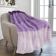 thumbnail image 3 of Manta PAVILIA Fluffy Sherpa Ombre 150 x 200 cm, color morado, 3 of 7