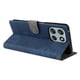 thumbnail image 5 of Funda Billetera para Motorola Moto G66Y 5G con Soporte - Cartera de Cuero con Ranuras Azul, 5 of 5