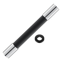 Bothyi - Extensor De Tubo De Extensión De Grifo Universal Para Fregadero Cocina Al Aire Libre Negro 30 Cm