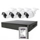 thumbnail image 1 of Kit Cctv 4 Cámaras Full HD IP66 + Disco Duro 1 Terabyte, 1 of 2