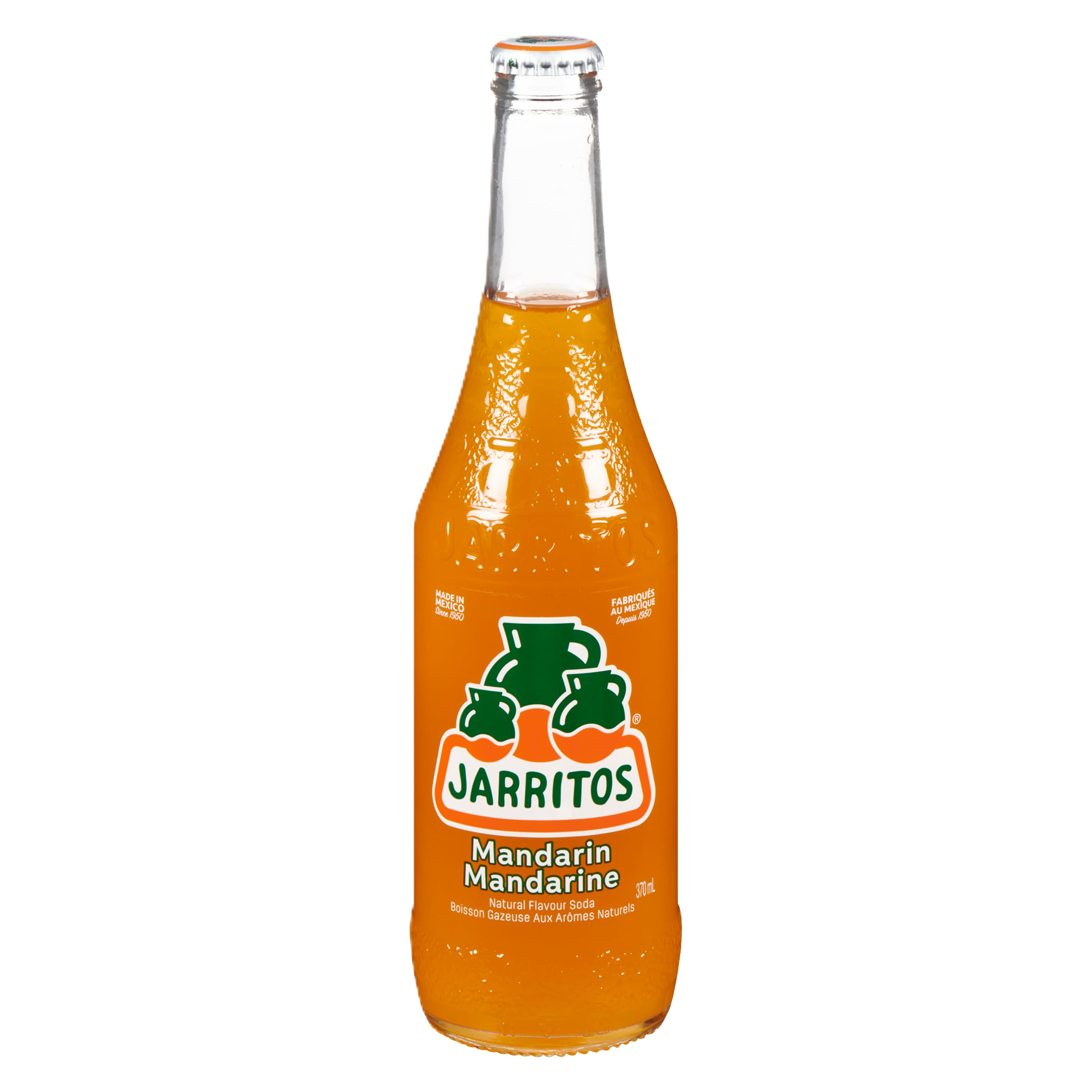Jarritos - Bebida Gaseosa Sabor Mandarin 370Ml