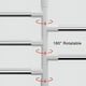 thumbnail image 2 of 1pc Bathroom Towel Rack Rotatable Towel Holder Space Aluminum 2/3/4/5-Bar Towel Hanger Kitchen Shelf Paper Hanging Wall Mounted, 2 of 4