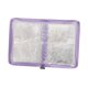thumbnail image 4 of Libro De Almacenamiento De Joyas, Bolsa De Almacenamiento De Joyas De Viaje Para Cuentas, Pendientes, Broches, Color Morado, 4 of 5
