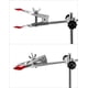 thumbnail image 3 of Conjunto de Soportes para Laboratorio QWORK Soporte de Laboratorio de Acero con Base, 3 of 8