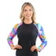 thumbnail image 3 of Polera mujer protección UV estampado azul, 3 of 3