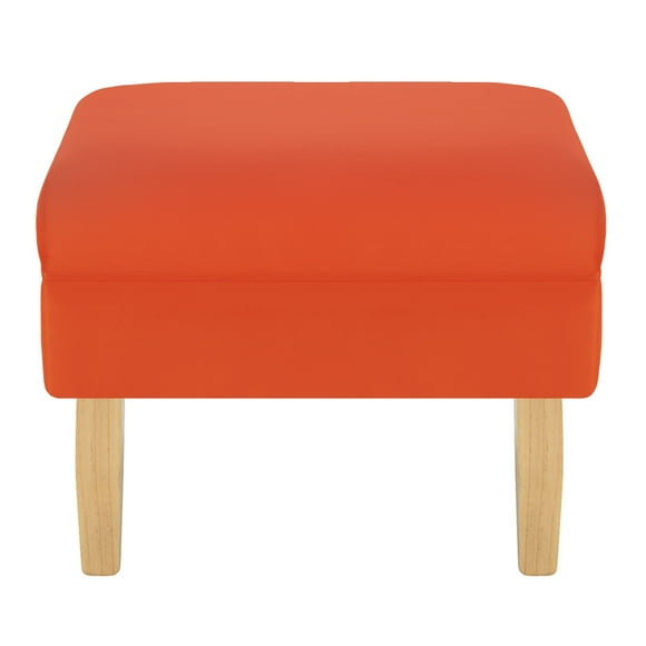 Pouf Sky 1c Felpa 05 Naranjo