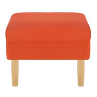 Bodevir - Pouf Sky 1C Felpa 05 Naranjo
