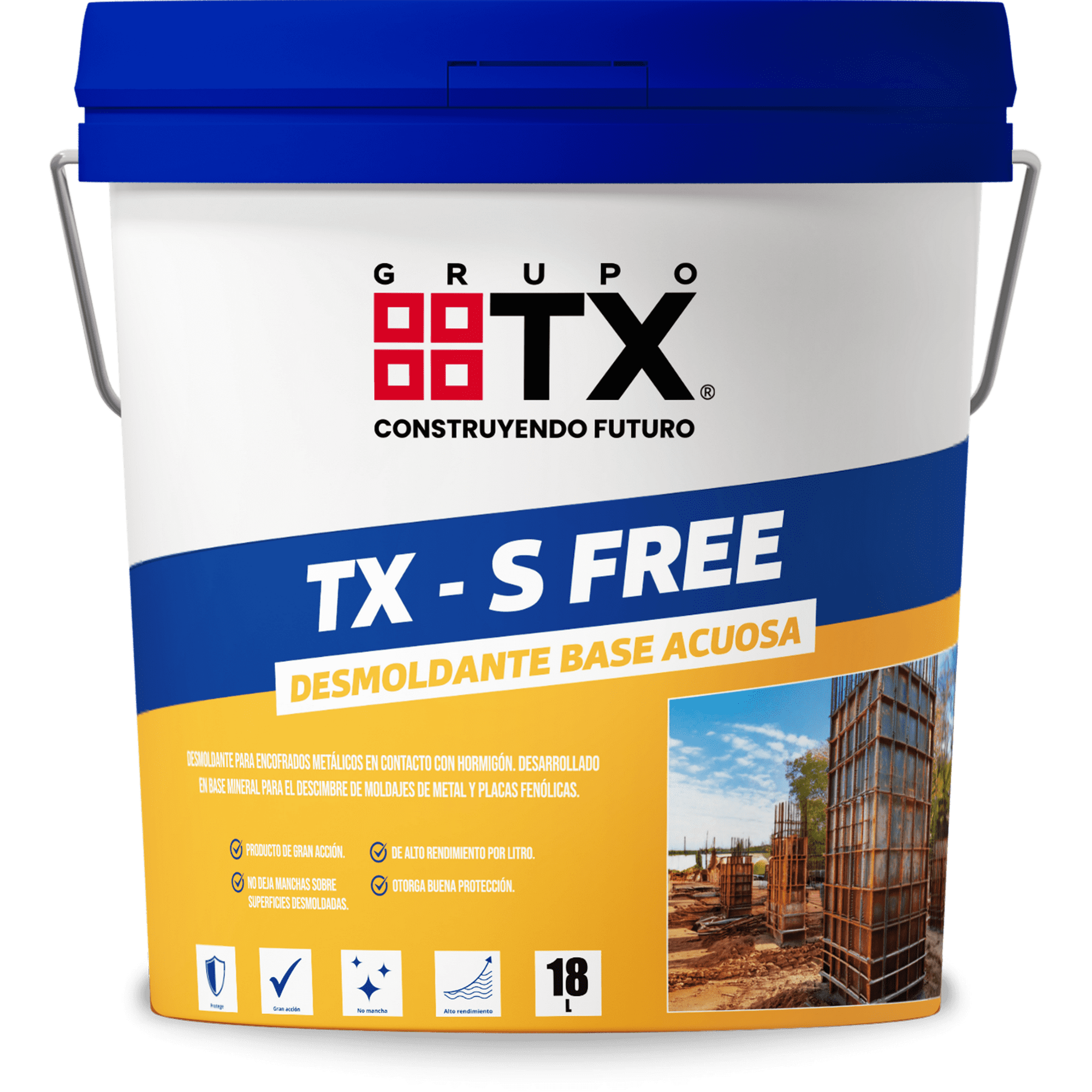 Grupo Tx - Desmoldante Base Acuosa Multiproposito Tx - Sfree