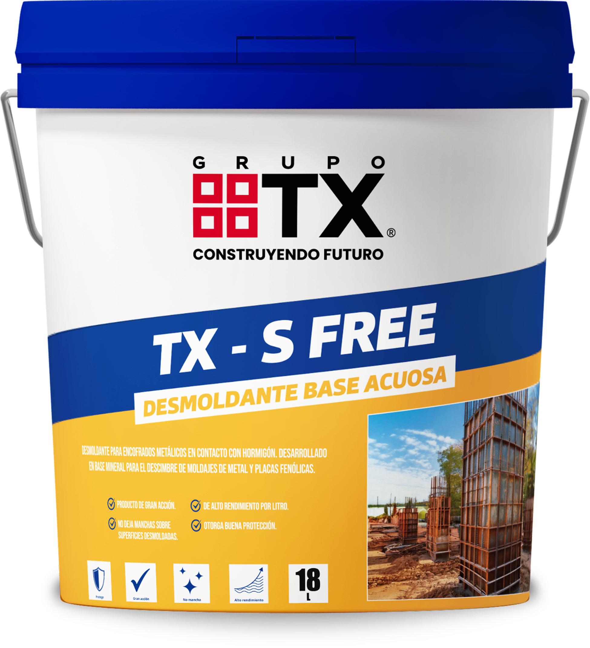 Grupo Tx - Desmoldante Base Acuosa Multiproposito Tx - Sfree