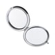 thumbnail image 1 of Bolsillo plegable premium de viaje 1pc espejo de maquillaje compacto plata de dos lados, 1 of 5