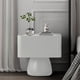 thumbnail image 3 of Velador Moderno Cajón Estilo Nórdico Blanco Blanco, 3 of 11
