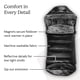 thumbnail image 3 of Funda UppaBaby CozyganOosh Luxe 2 en 1 Lyla para todas las estaciones, 3 of 6