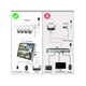 thumbnail image 2 of Kit 4 Camaras  Seguridad Inalambricas 3 MP Audio con Pantalla LCD + Disco 1 Tera, 2 of 4