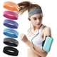 thumbnail image 1 of Bandas para el sudor para mujer, diademas antideslizantes de moda para mujer, banda absorbente de humedad para deportes, correr, atletismo, yoga., 1 of 7