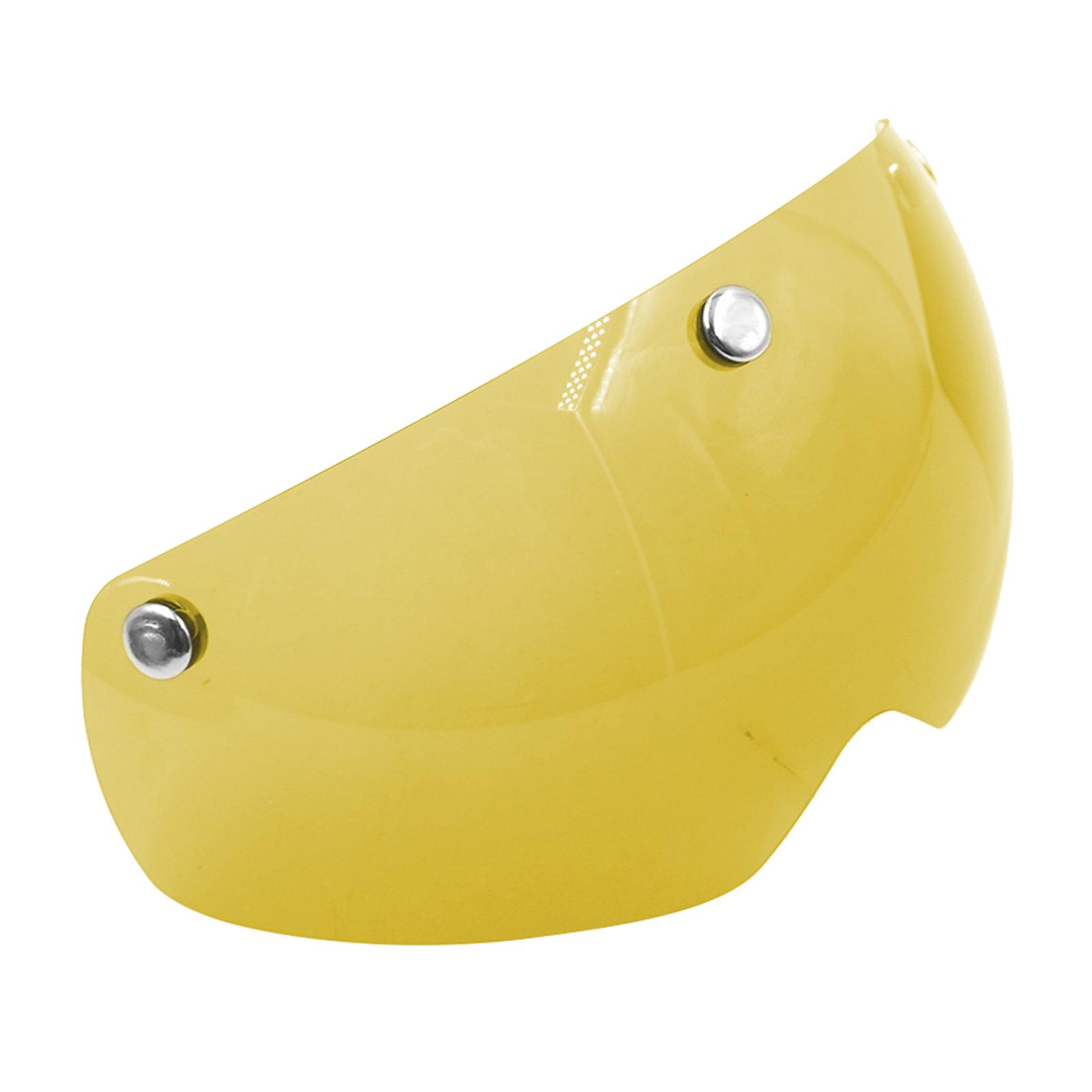 Magideal - Gafas Magnéticas, Casco Protector Solar A Prueba De Viento, Protección , Lente De Repuesto Extraíble Para Ciclismo, Montar, , Casco De , Amarillo