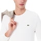 thumbnail image 2 of Remera Lacoste para Hombre de Algodón Pima Manga Larga Blanca Talle L, 2 of 4
